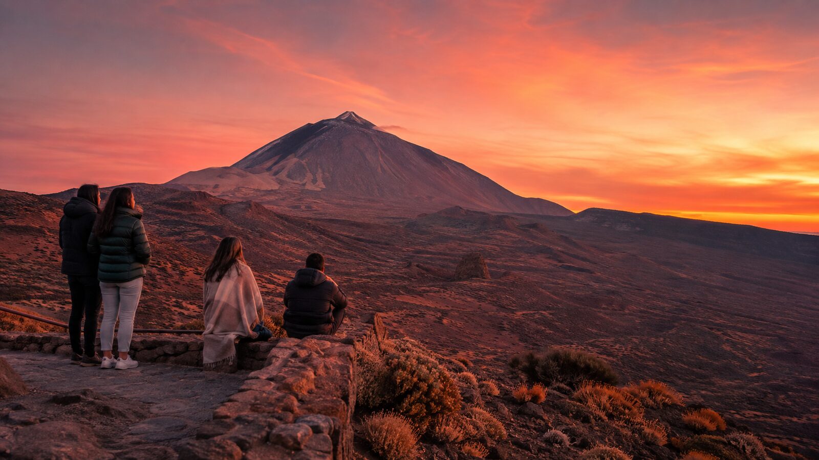 Teide al atardecer